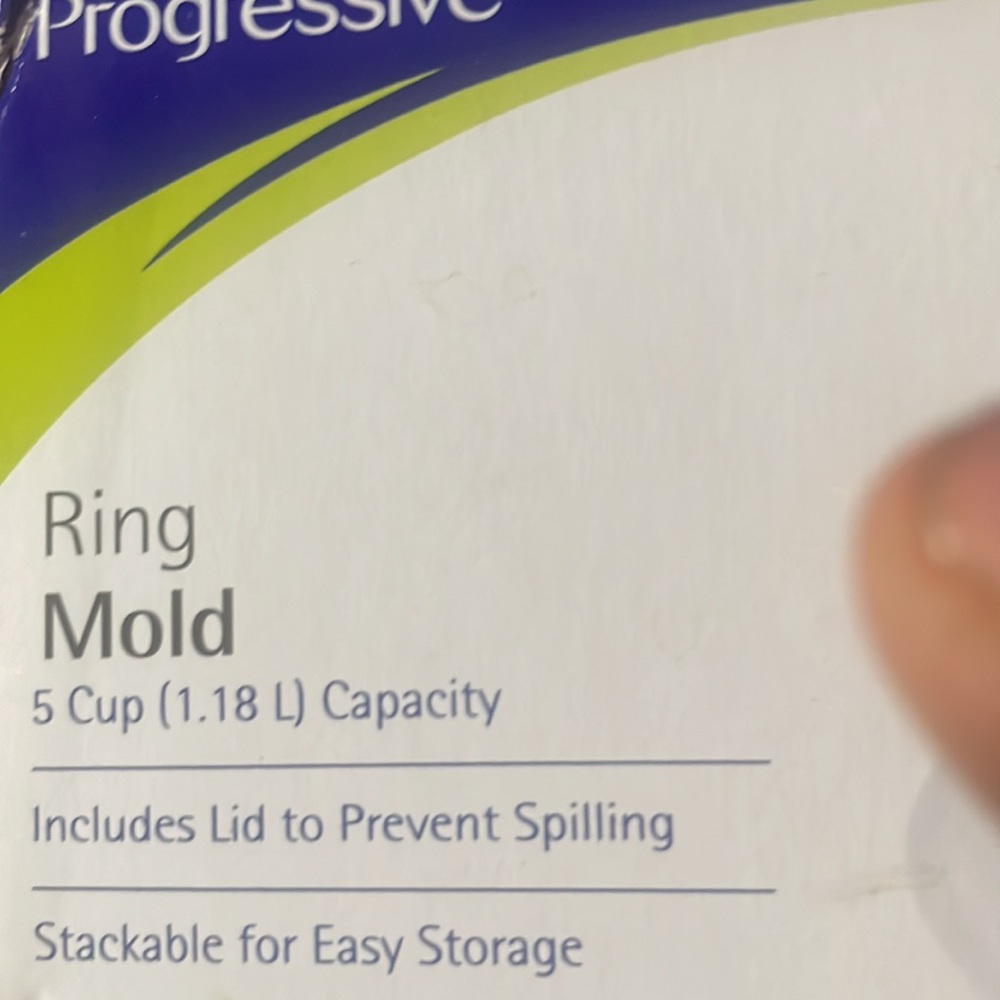 NWOT PROGRESSIVE RING MOLD, STILL IN ORIGINAL BOX.  DISHWASHER SAFE ON TOP RACK… - Picture 3 of 7